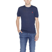 U.S. POLO ASSN. Blue Cotton T-Shirt