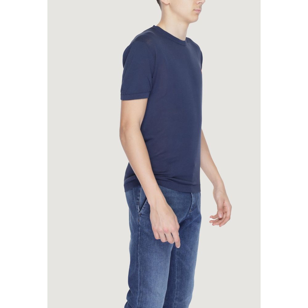 U.S. POLO ASSN. Blue Cotton T-Shirt