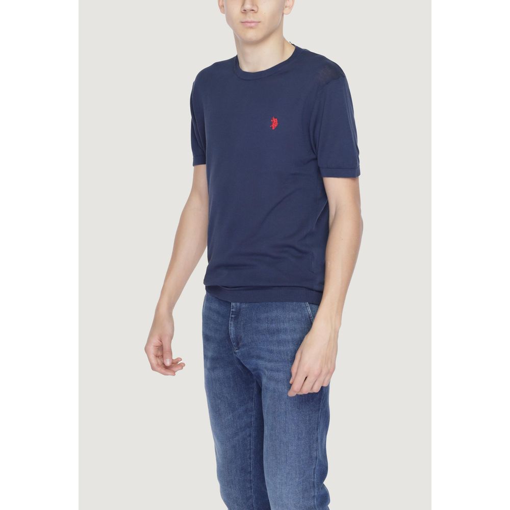 U.S. POLO ASSN. Blue Cotton T-Shirt