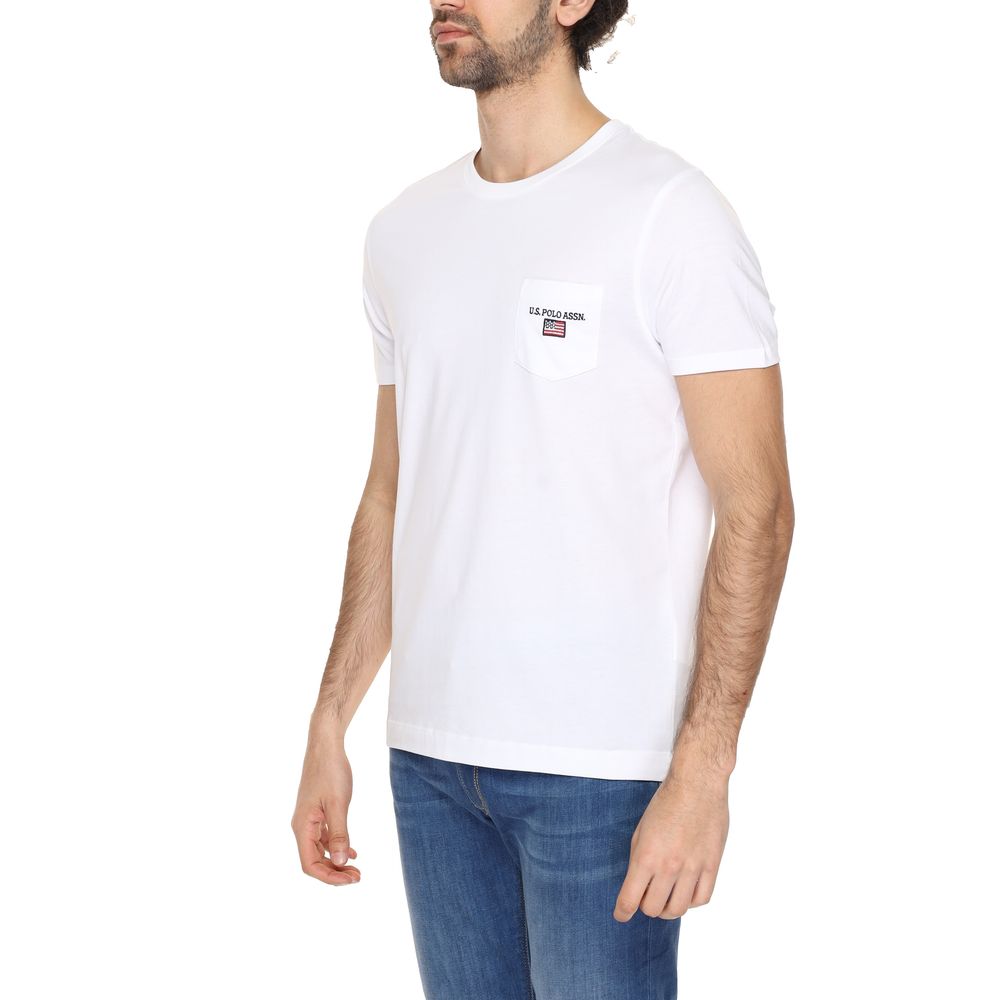 U.S. POLO ASSN. White Cotton T-Shirt