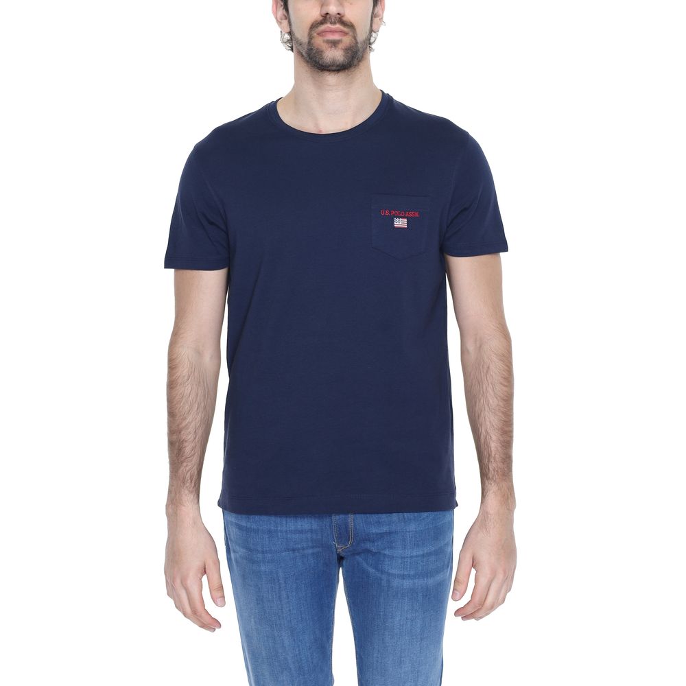 U.S. POLO ASSN. Blue Cotton T-Shirt