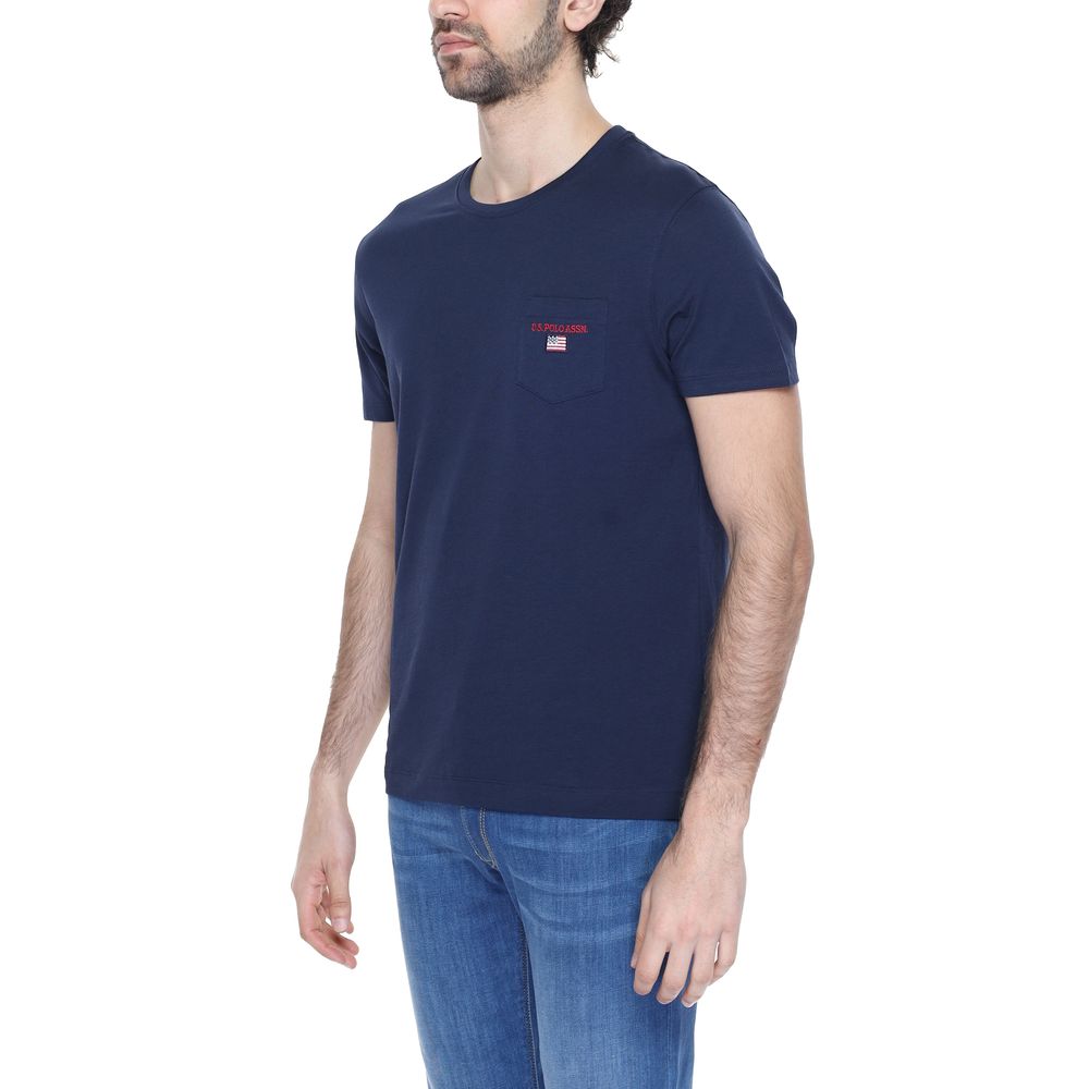 U.S. POLO ASSN. Blue Cotton T-Shirt
