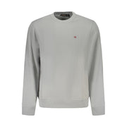 Napapijri Gray Cotton Sweater
