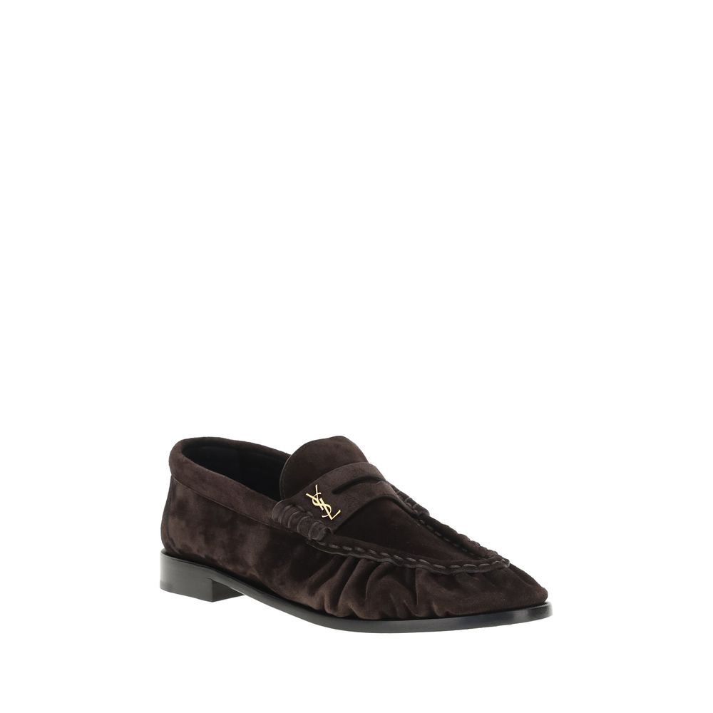 Saint Laurent Suade Loafers