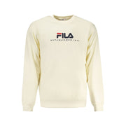 Fila Beige Cotton Men Sweater