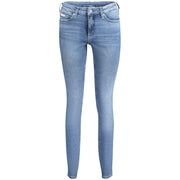 Calvin Klein Blue Cotton Jeans & Pant