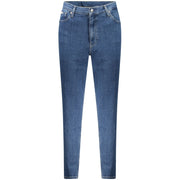 Calvin Klein Blue Cotton Jeans & Pant