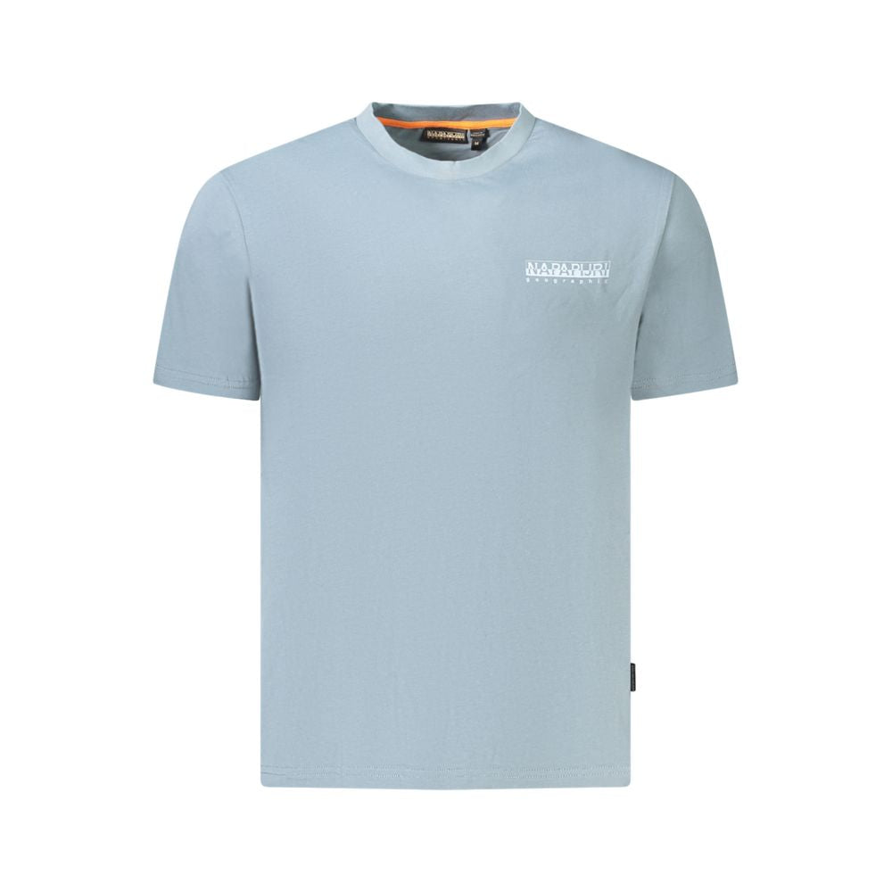 Napapijri Gray Cotton Men Shirt