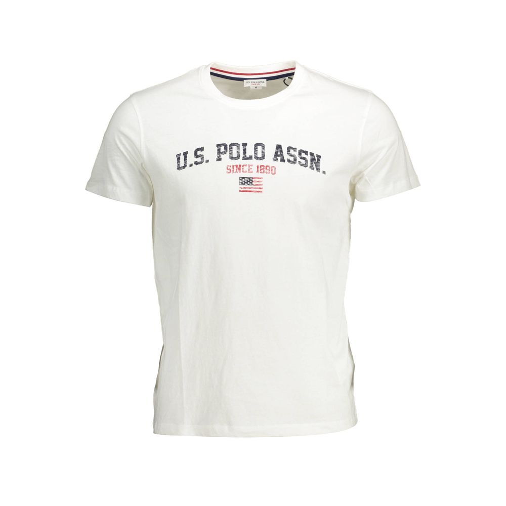 U.S. POLO ASSN. White Cotton T-Shirt