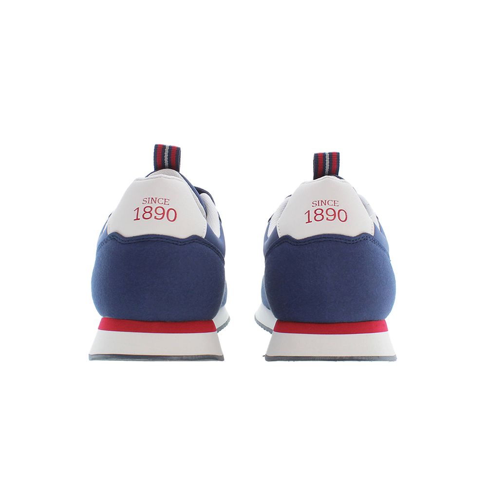 U.S. POLO ASSN. Blue Polyester Sneaker