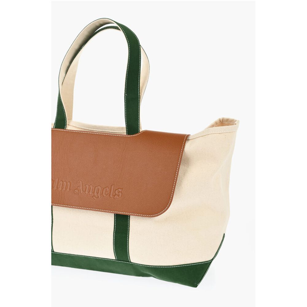 Palm Angels Multicolor Cotton Tote Bag