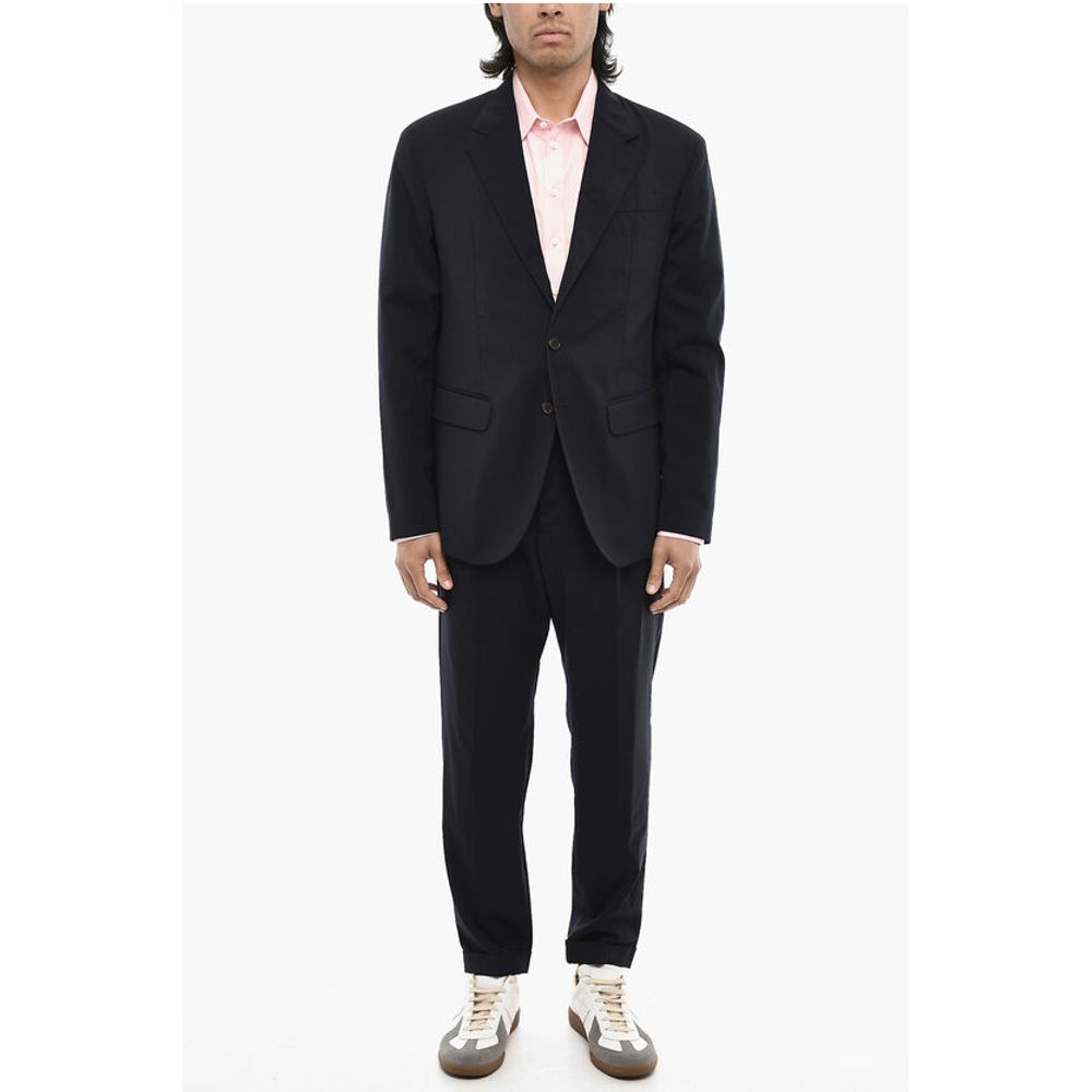 Dsquared² virgin wool turn up cuff 2-button suit