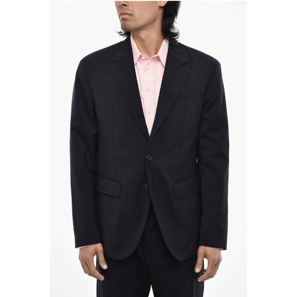 Dsquared² virgin wool turn up cuff 2-button suit