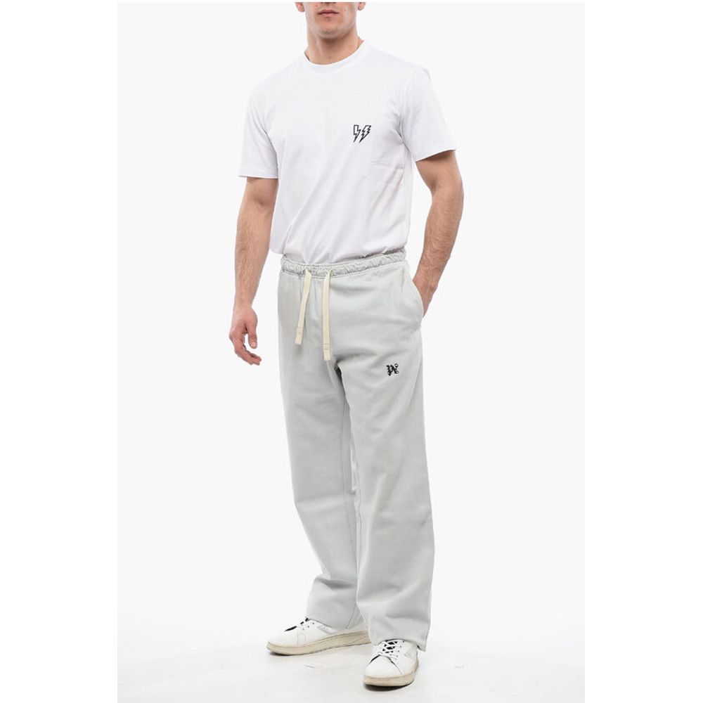 Palm Angels Cotton Blend TRAVEL Joggers with Elastic Waistband