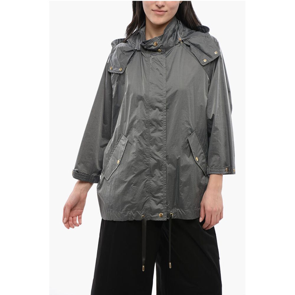 Woolrich Removable Hood CRINKLE Windbreaker