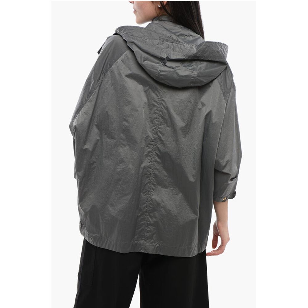 Woolrich Removable Hood CRINKLE Windbreaker