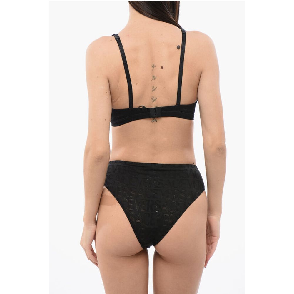 Armani Logoed Triangle Bra