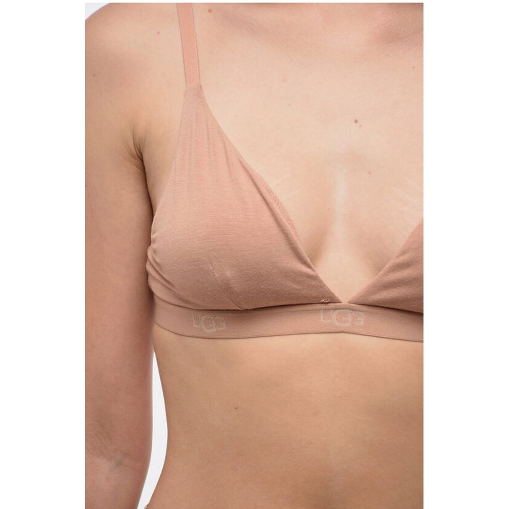 UGG Solid Color FRANCIS Triangle Bra with Logoed Band