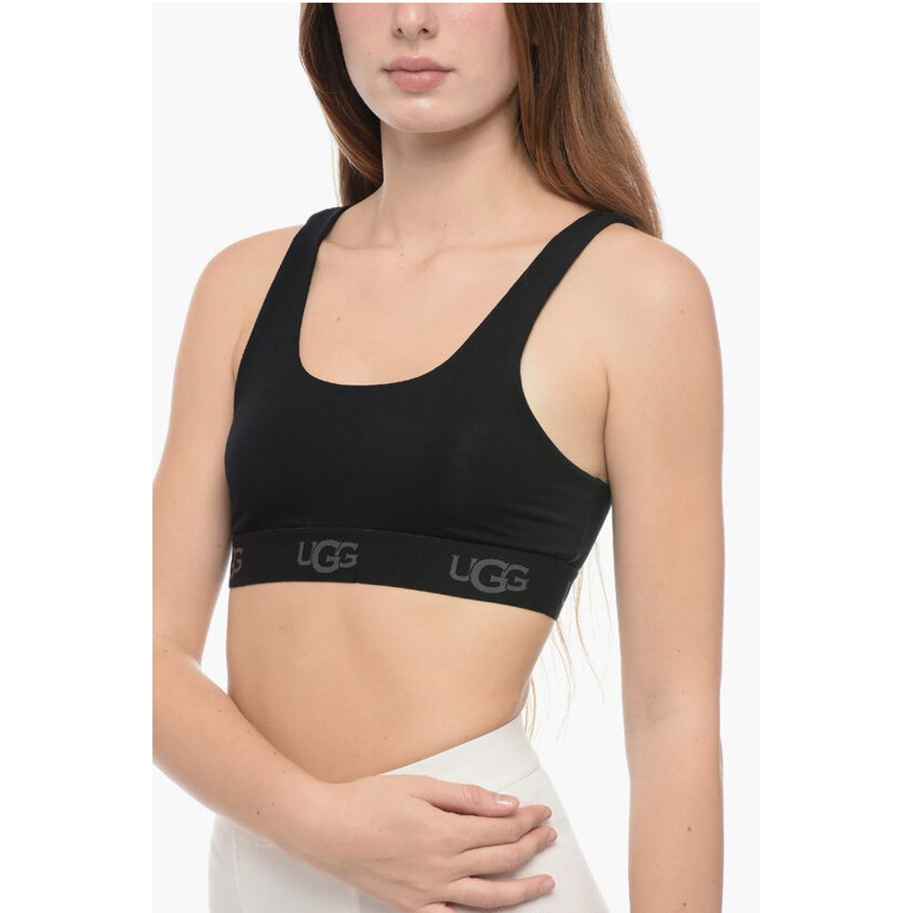 UGG Solid Color GWENDOLYNN Bra with Logoed Band