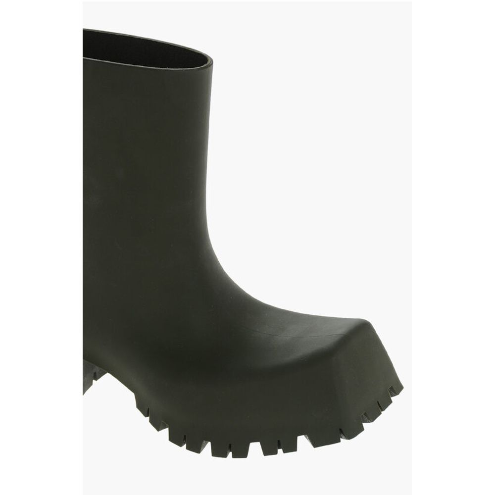 Balenciaga Squared Design TROOPER Rubber Booties