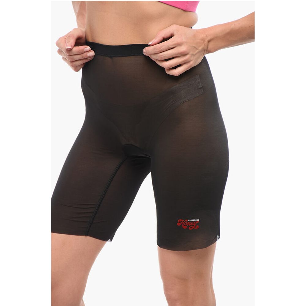 Dsquared² HONEY Sheer Biker Leggings