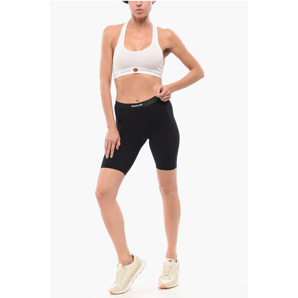 Dsquared² Underwear Microfiber Biker Leggings