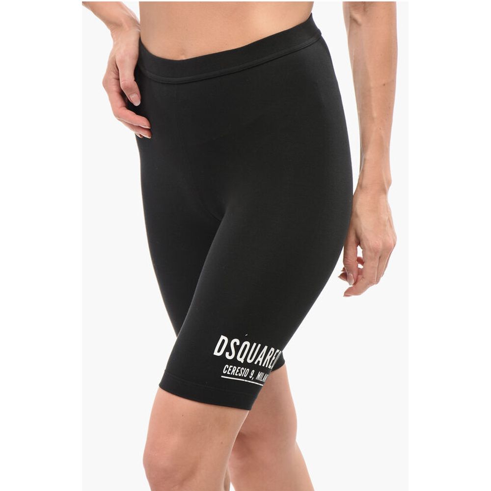 Dsquared² Underwear CERESIO Biker Leggings with Elastic Waistband