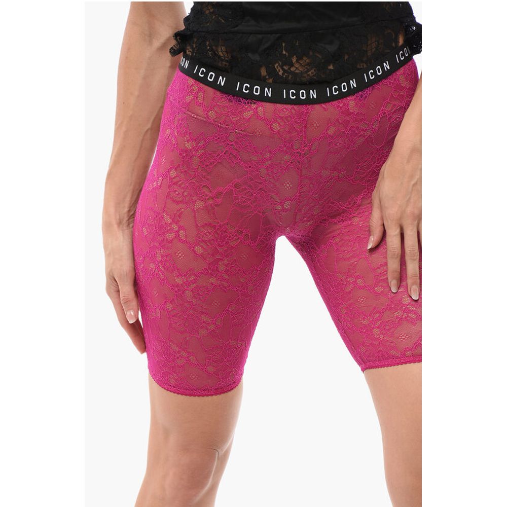 Dsquared² Underwear Lace Biker Leggings