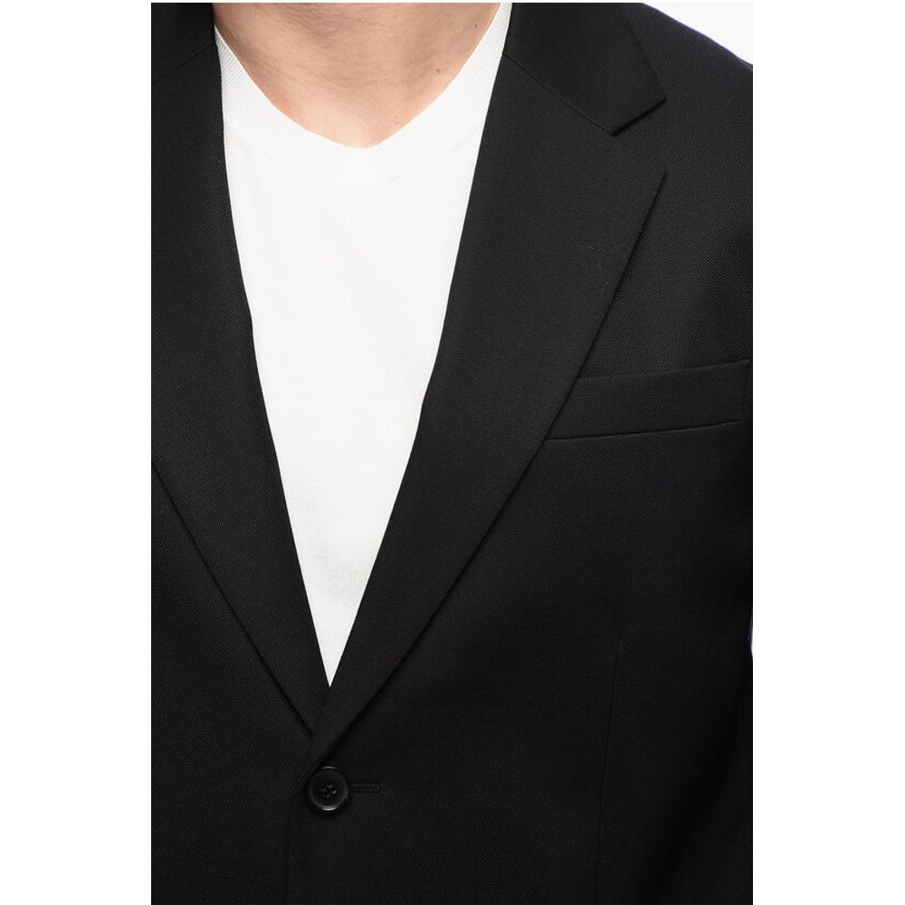 Off-White FOR EVER Single-breasted STRAP Blazer with Flap Pockets