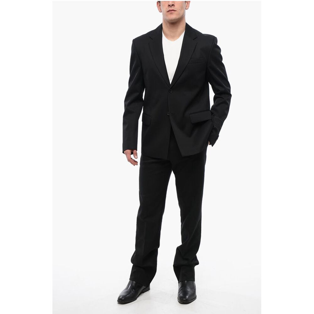 Off-White FOR EVER Single-breasted STRAP Blazer with Flap Pockets