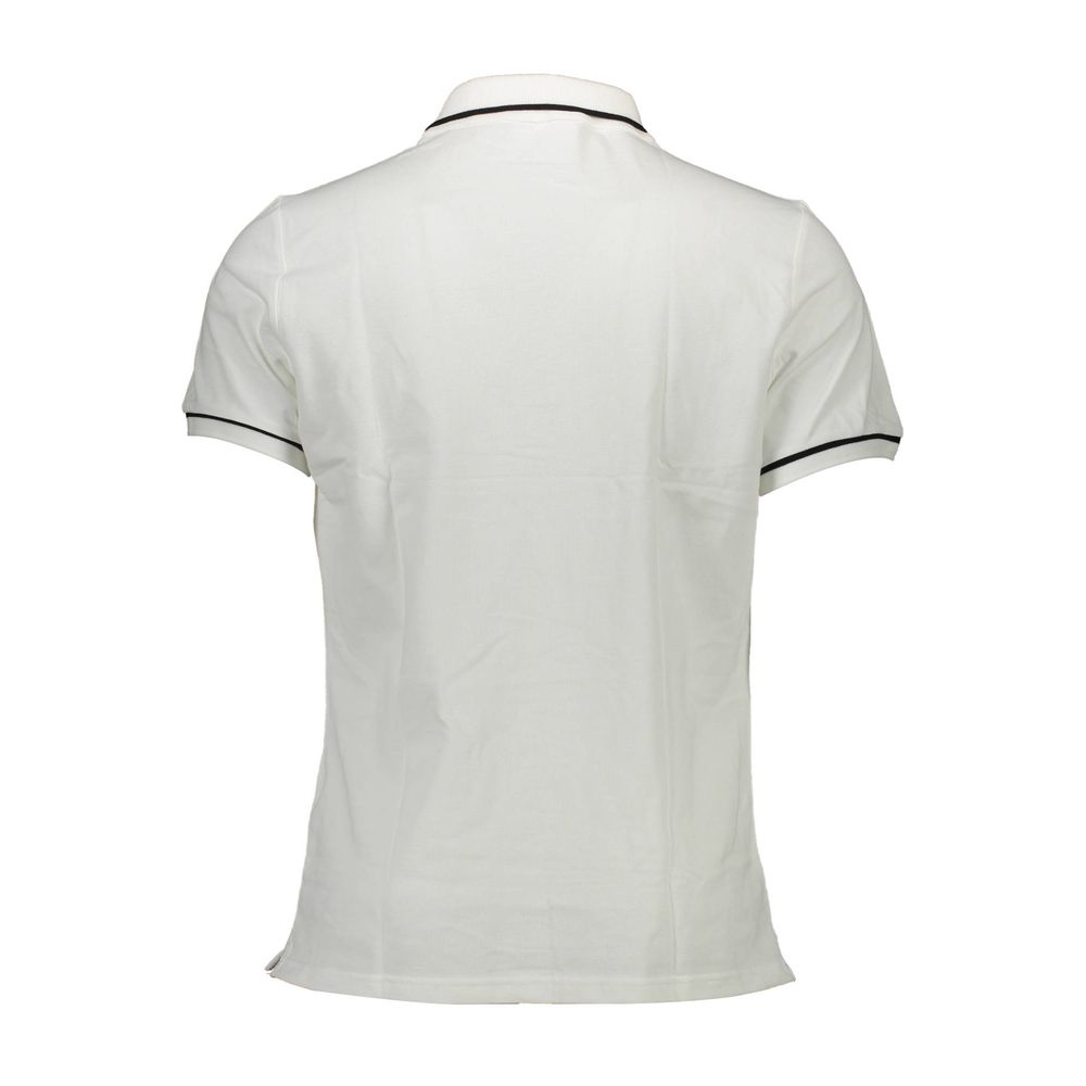 Calvin Klein White Cotton Polo Shirt