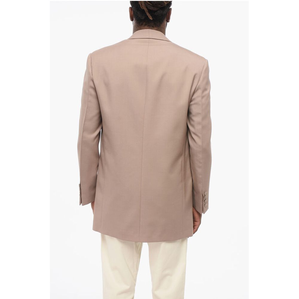 Gucci Mohair Blend Blazer with Shawl Lapel