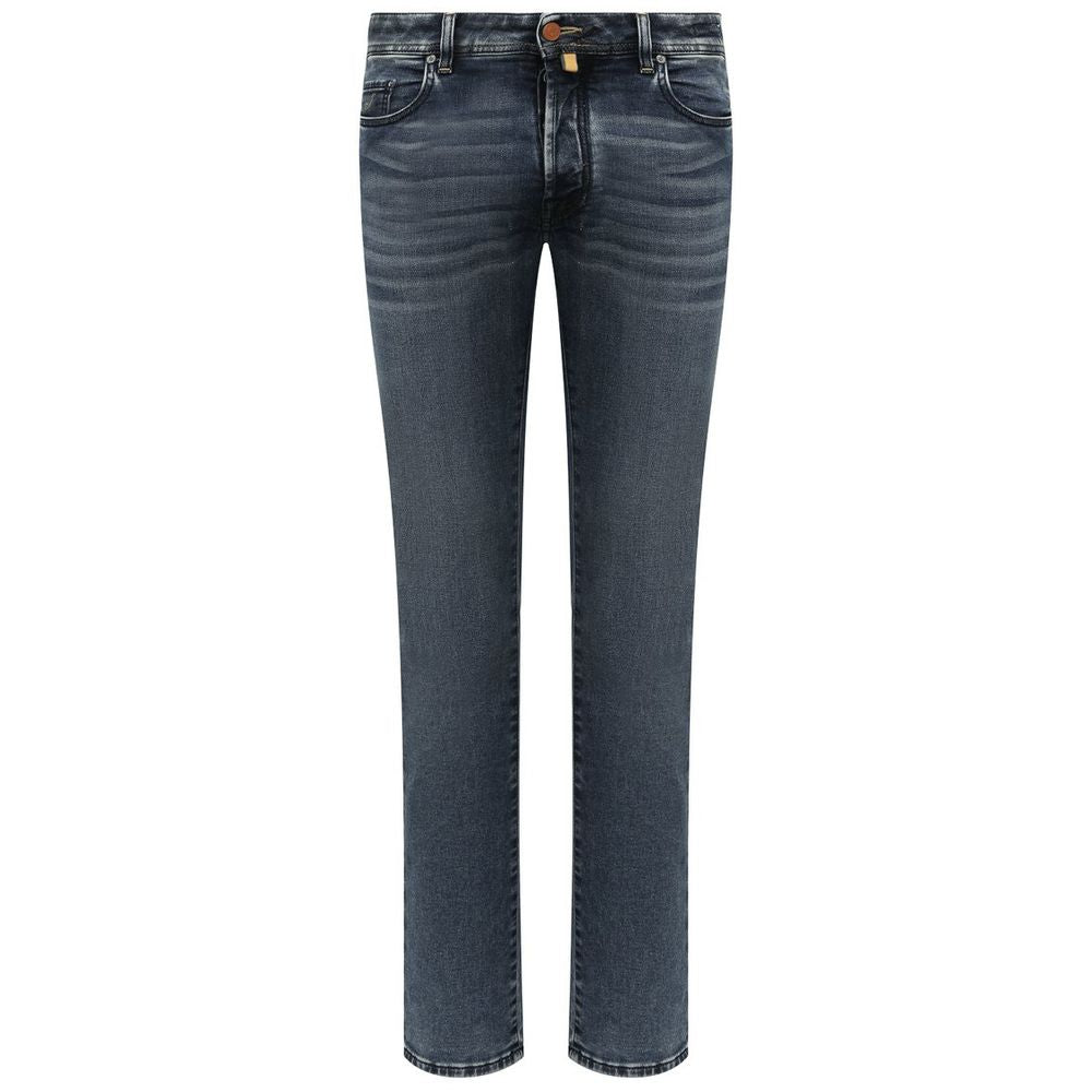 Jacob Cohen Blue Cotton Jeans & Pant