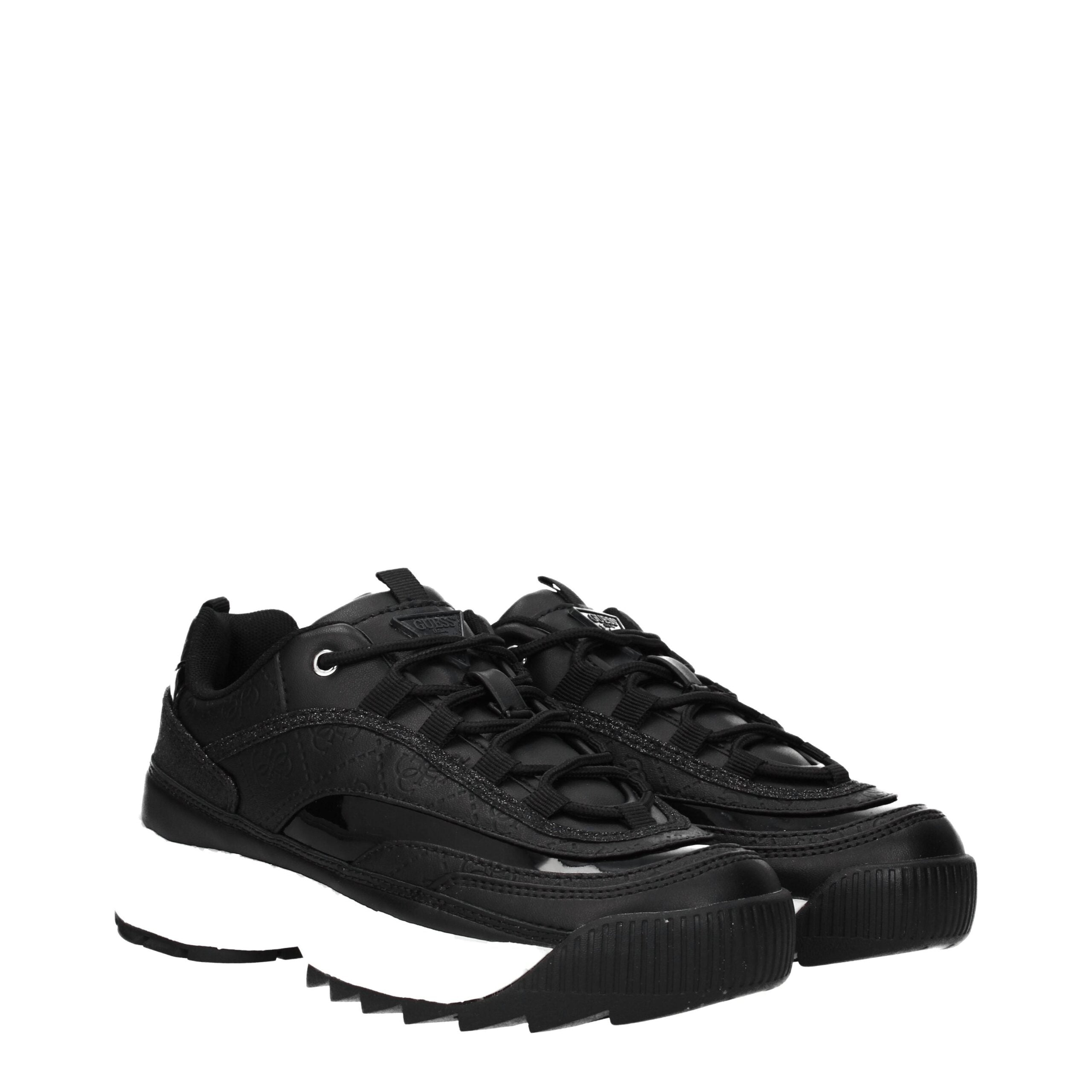 Guess Black Polyethylene Sneakers